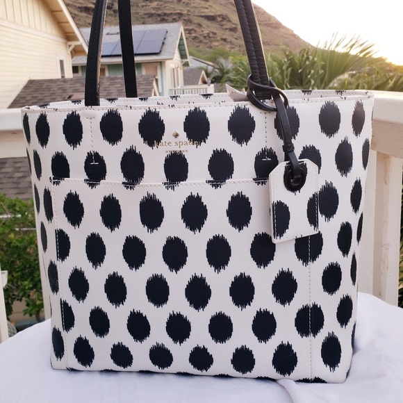 AUTHENTIC RARE KATE SPADE TOTE - Picture 2 of 5